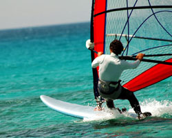 Катание на виндсерфинге в Харватии