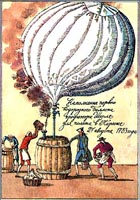 История зарождения воздухоплавания