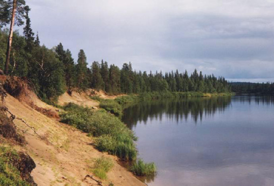 Сплав по р.Парнач, Кольский п-ов