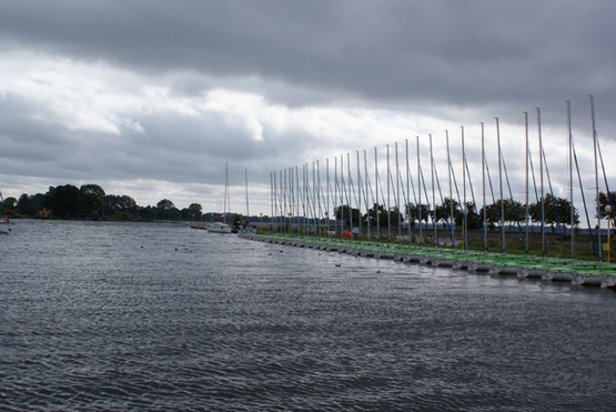 Отдых на яхте возле Миколаек, Польша