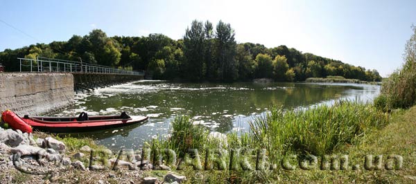 Фото плотины в Кочетке