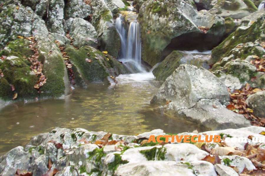 Водопадик на реке Бурульча