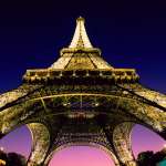 Фото Эйфелева Башня, фотография Эйфелевой Башни, фото достопримечательности Парижа, фотообои Париж