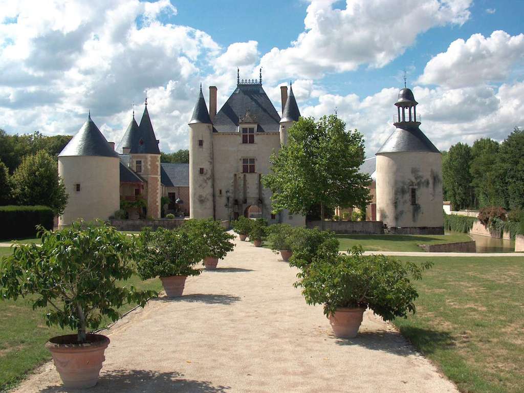 Фото замок во Франции, фотография замка Франции