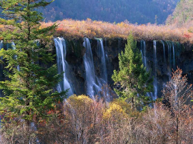 Водопады Китая