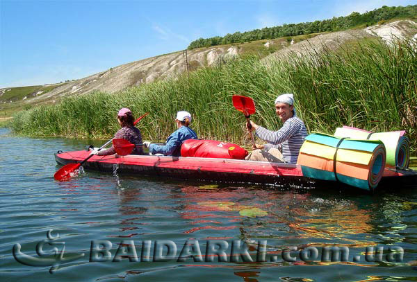 Сплав на байдарках